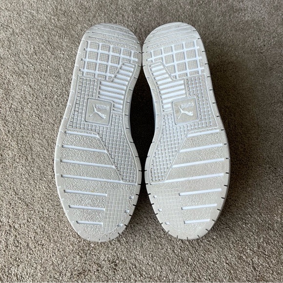 Puma Cali Dream White Platform Sneakers - Picture 6 of 7